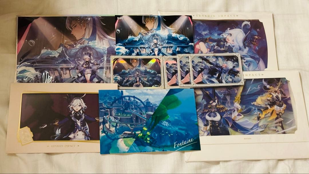 原神　フリーナグッズまとめ売り　計44個+バック