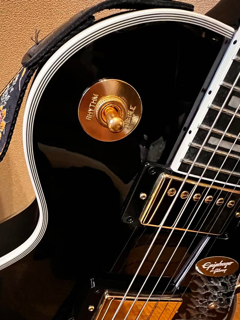 ギター Epiphone Inspired by Gibson Custom Ebony