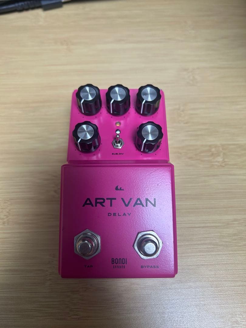 ギター BONDI EFFECTS ART VAN DELAY