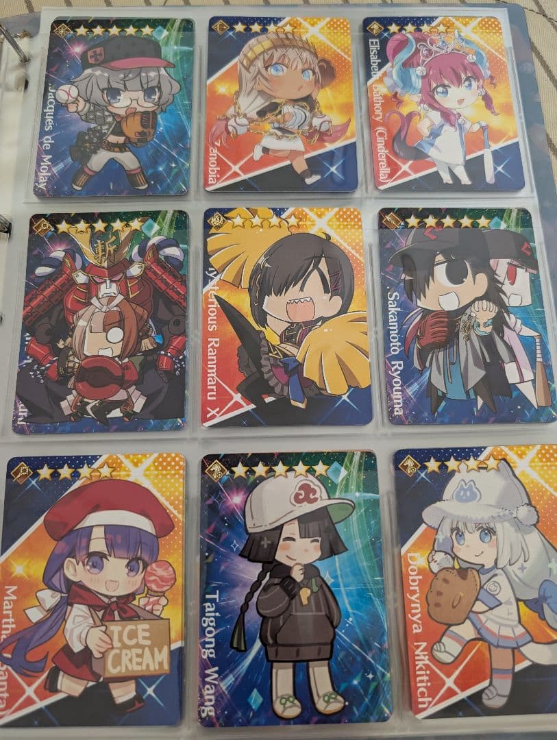 野球カード　fgo　Quick　コンプリートまとめ売り