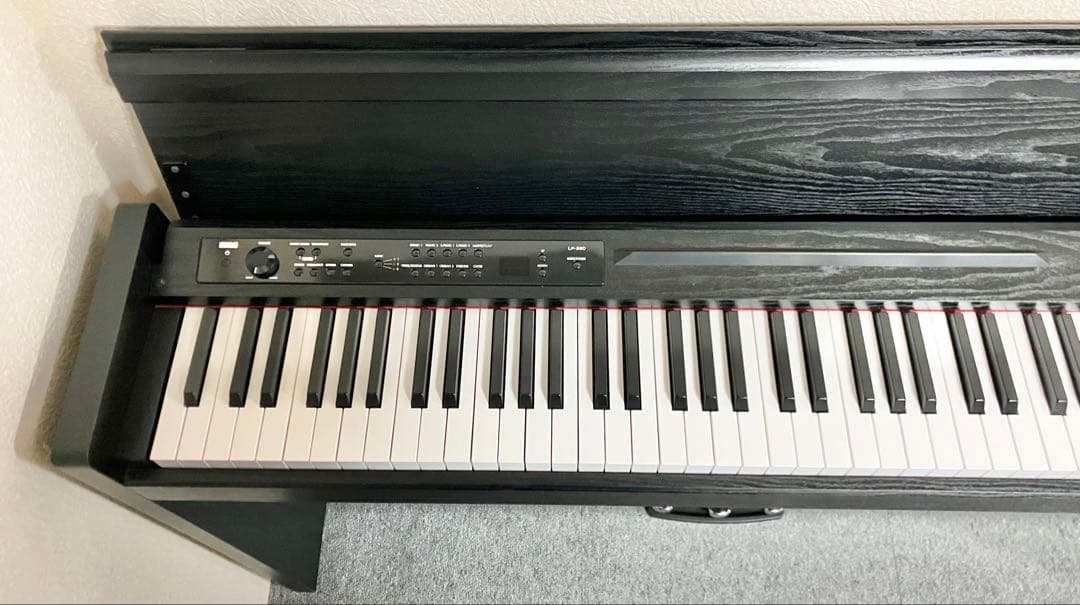 【美品】KORG 電子ピアノ LP-380BK【無料配送可能】