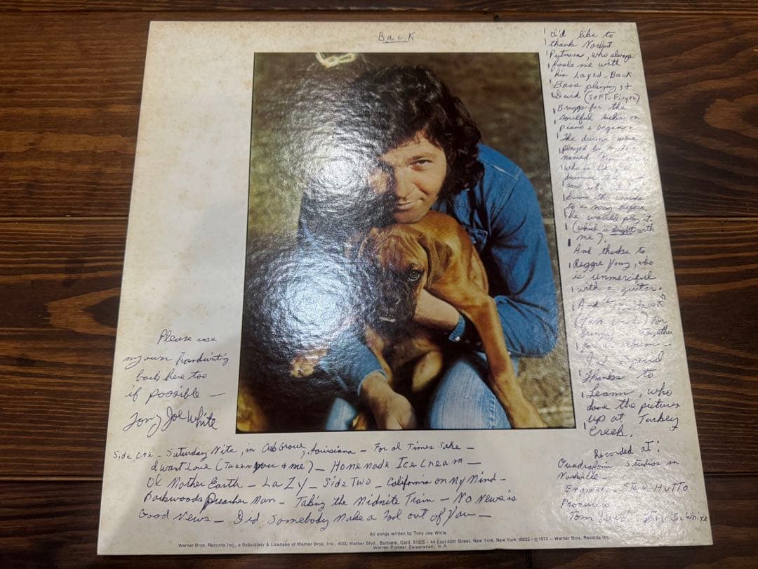 【白盤】Tony Joe White  Made Ice Cream