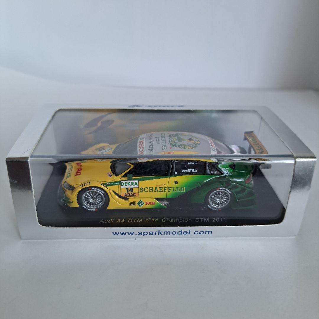 スパークモデル アウディ A4 DTM チャンピオン 2011 スパーク