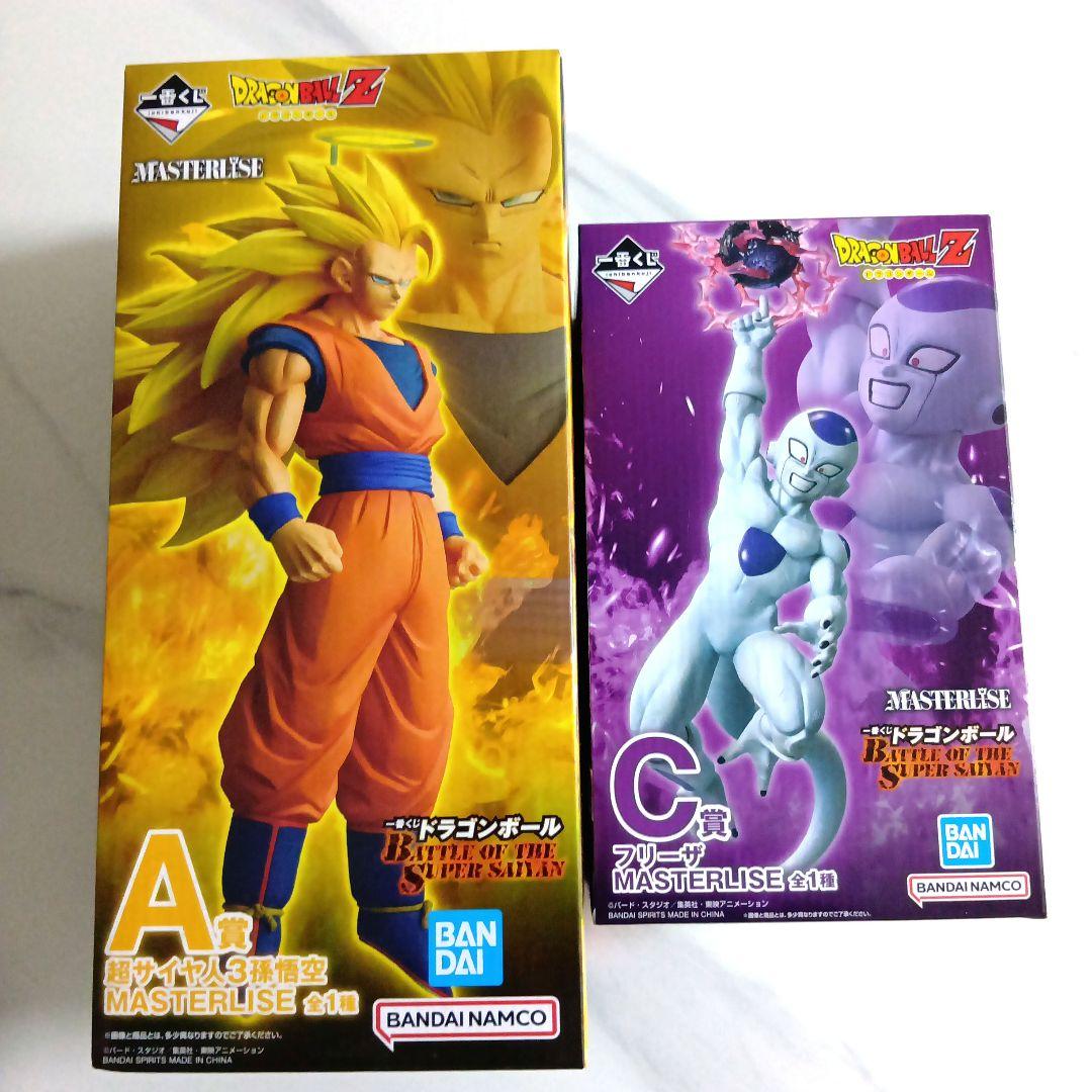 一番くじ　ドラゴンボール　A賞 超サイヤ人3孫悟空　C賞　フリーザ　フィギュア