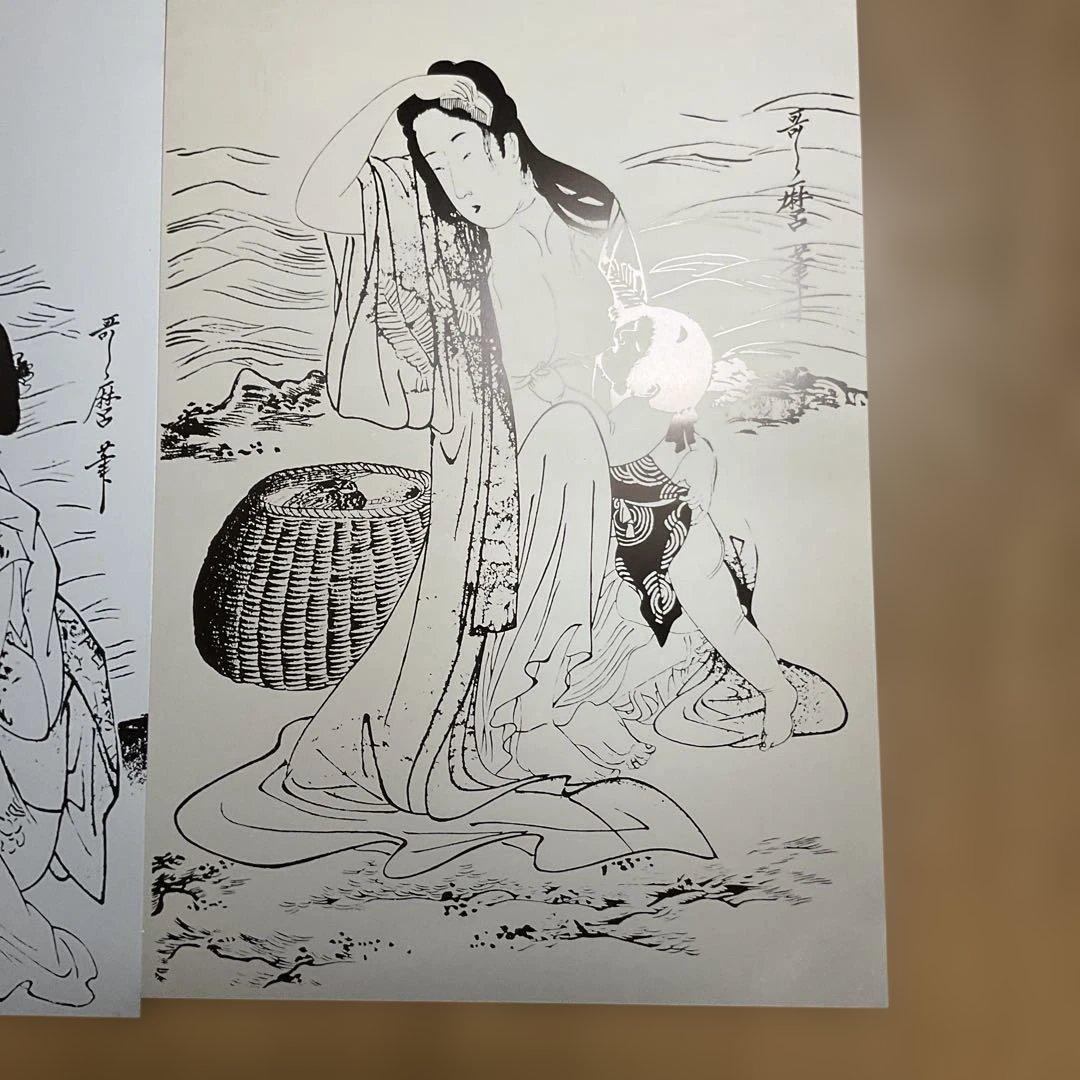 浮世絵アルミ版画4枚