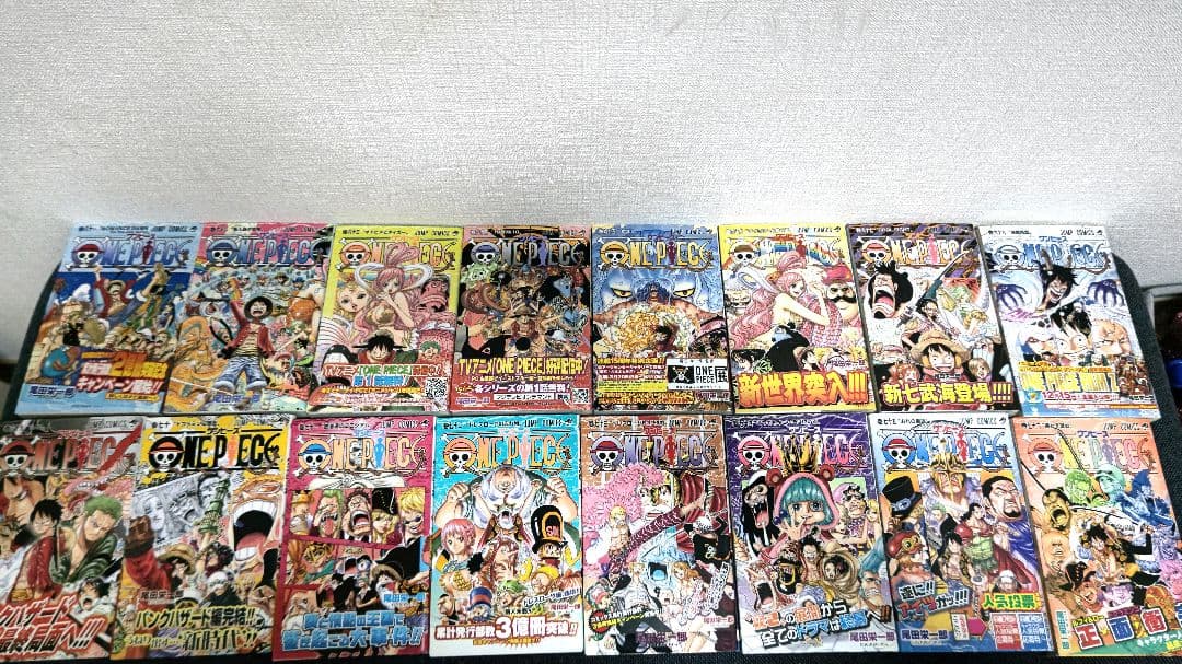 【美品】ONE PIECE 1～107巻+0巻+千巻セット 初版多数