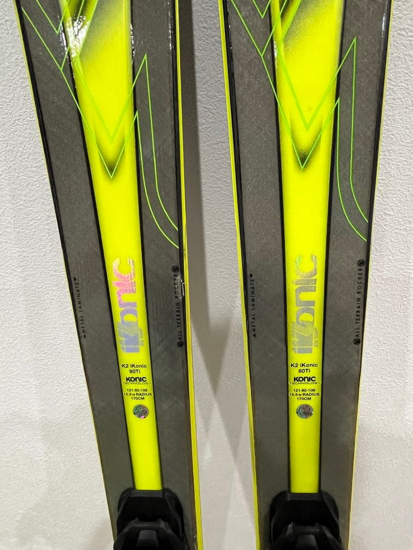 【ま】K2 Ikonic 80 Ti スキー板