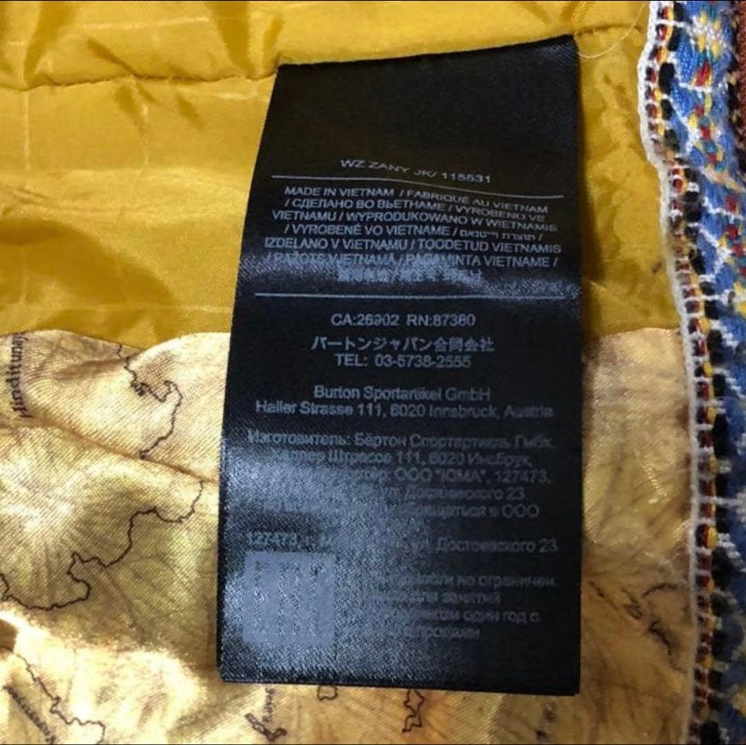 BURTON バートン Living Lining スノーボードウェア ファー付