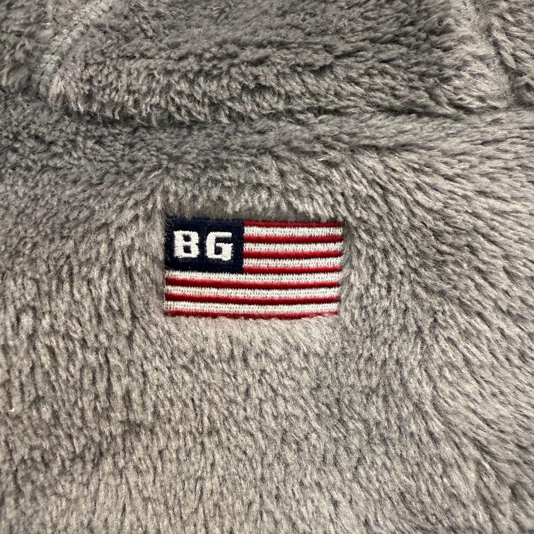 極美品✨BRIEFING フリースベスト ゴルフ GOLF メンズ XL グレー