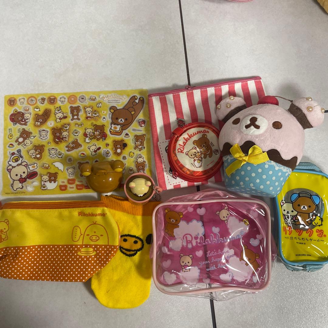 リラックマ　コリラックマ　キイロイトリ　ぬいぐるみ　まとめ売り