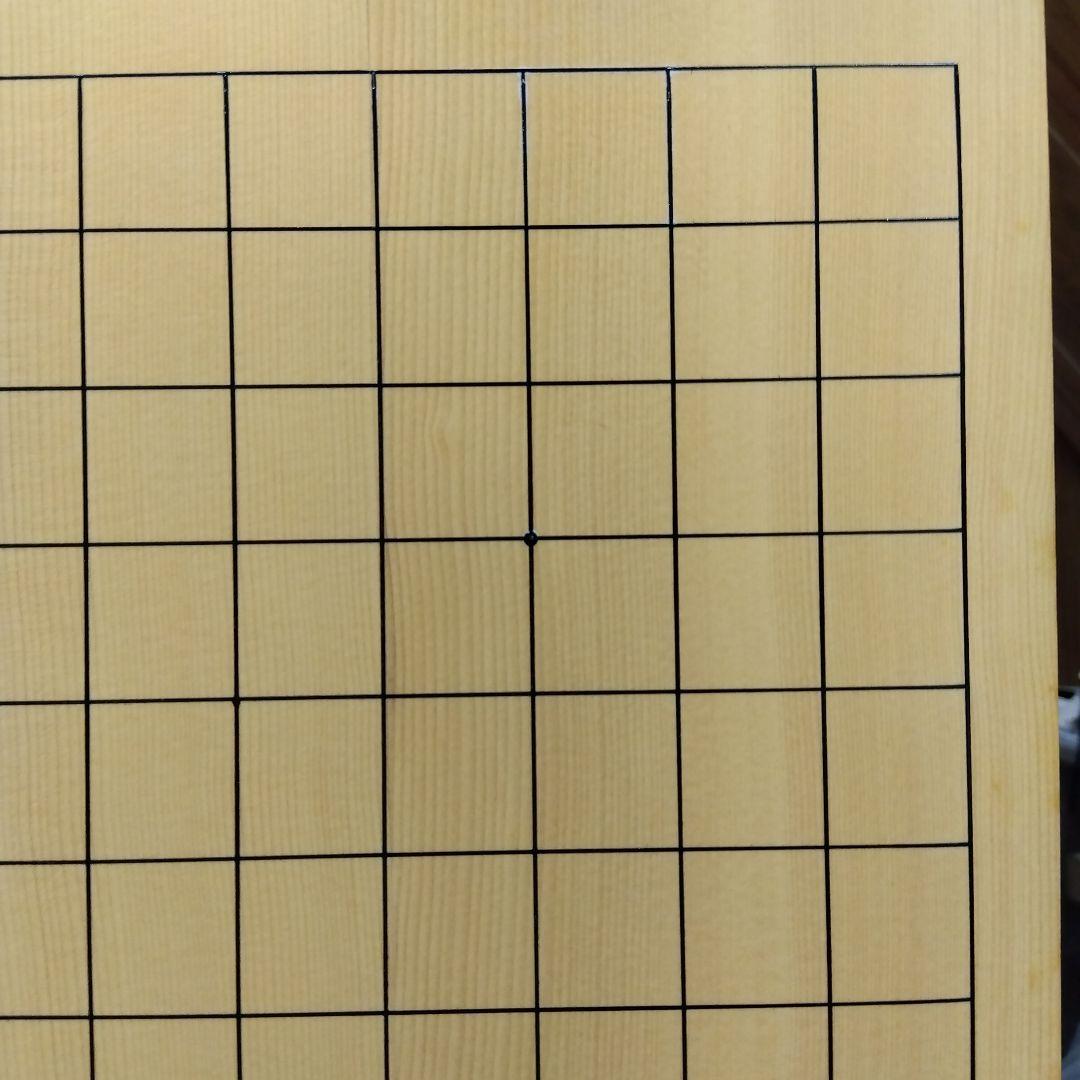 【国産　本榧　２寸卓上碁盤　柾目②】