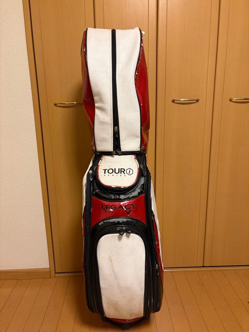 Callaway キャディバッグ 赤白