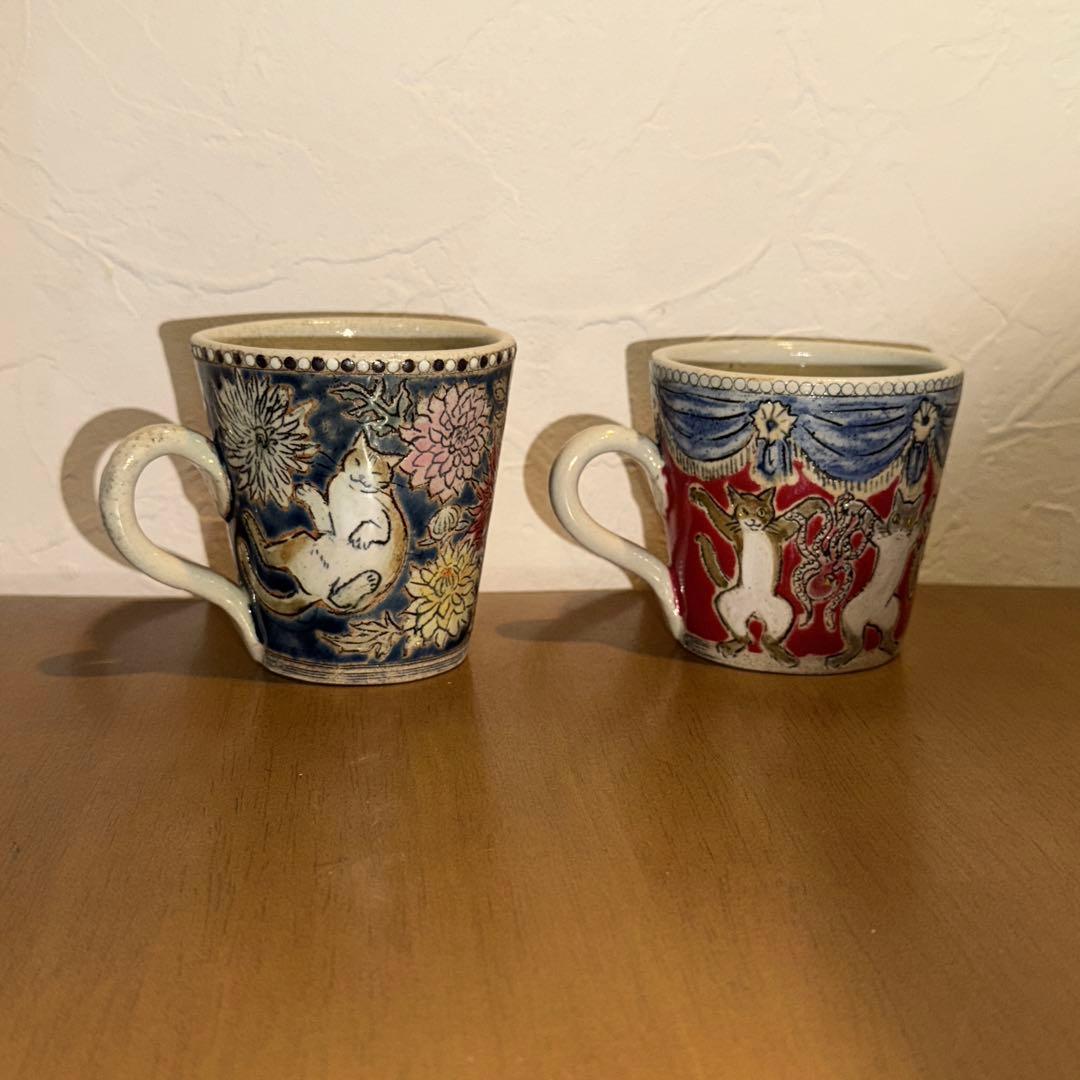 逃猫舎　マグカップ　栗原あり　2個セット