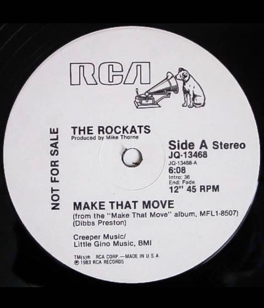 激レア！THE ROCKATS – MAKE THAT MOVE