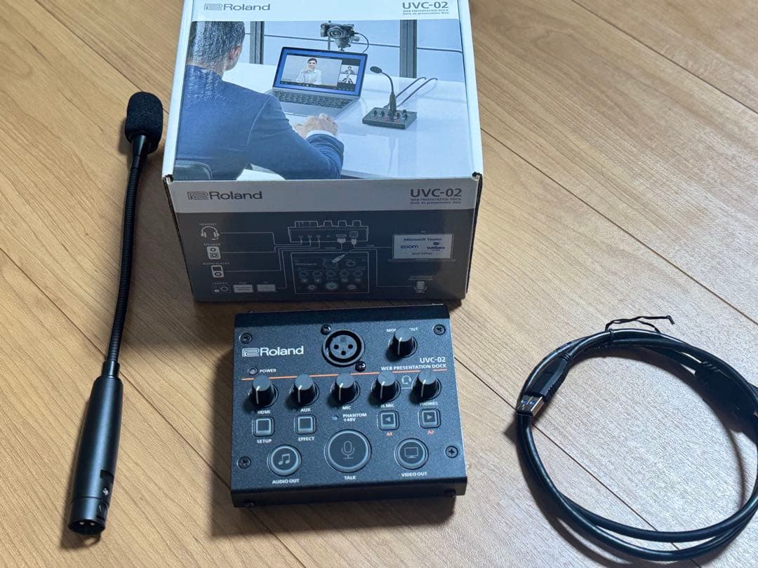 配信機器・PA機器・レコーディング機器 Roland UVC-02 + CGM-30
