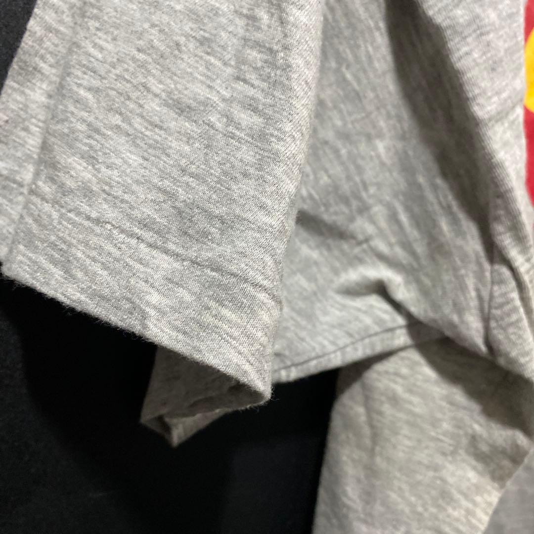Oasis サークルロゴ Tシャツ グレー　Lサイズ　オアシス