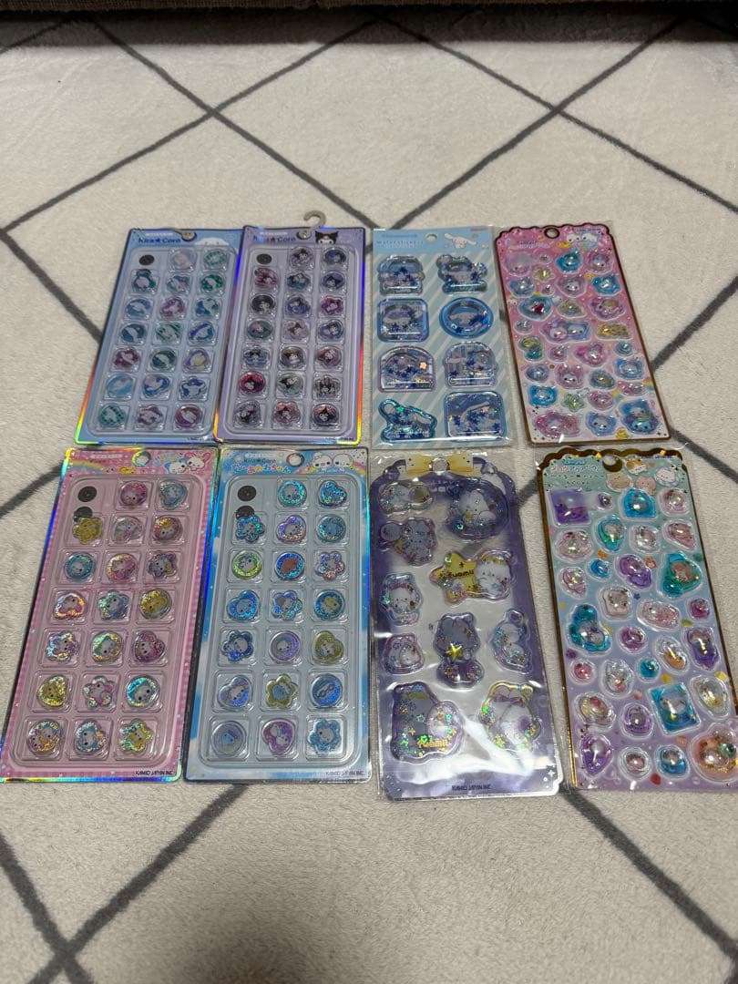 ボンボンドロップ　うるちゅる　シール　50点＋手帳　まとめ売り