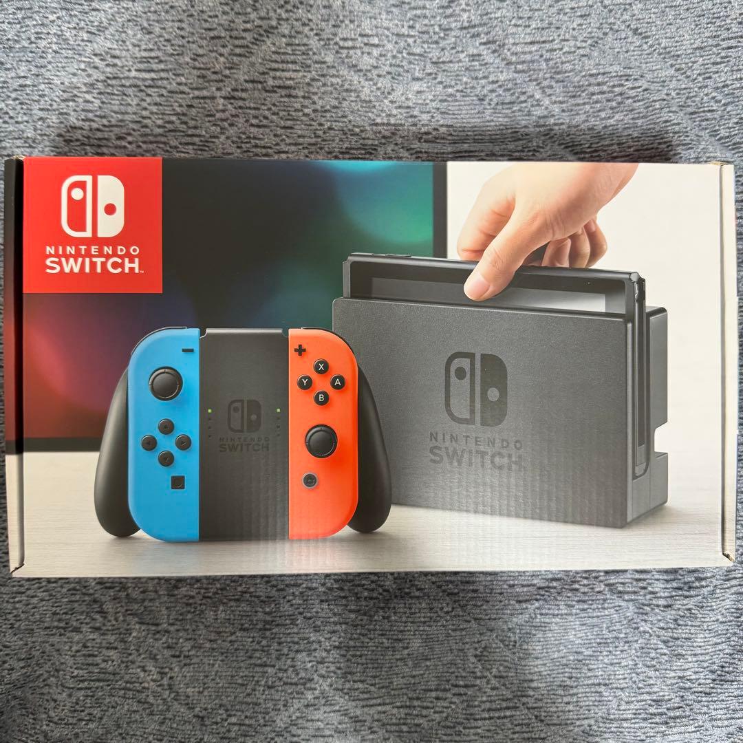 Nintendo Switch 本体 青/赤 256GB microSD付き