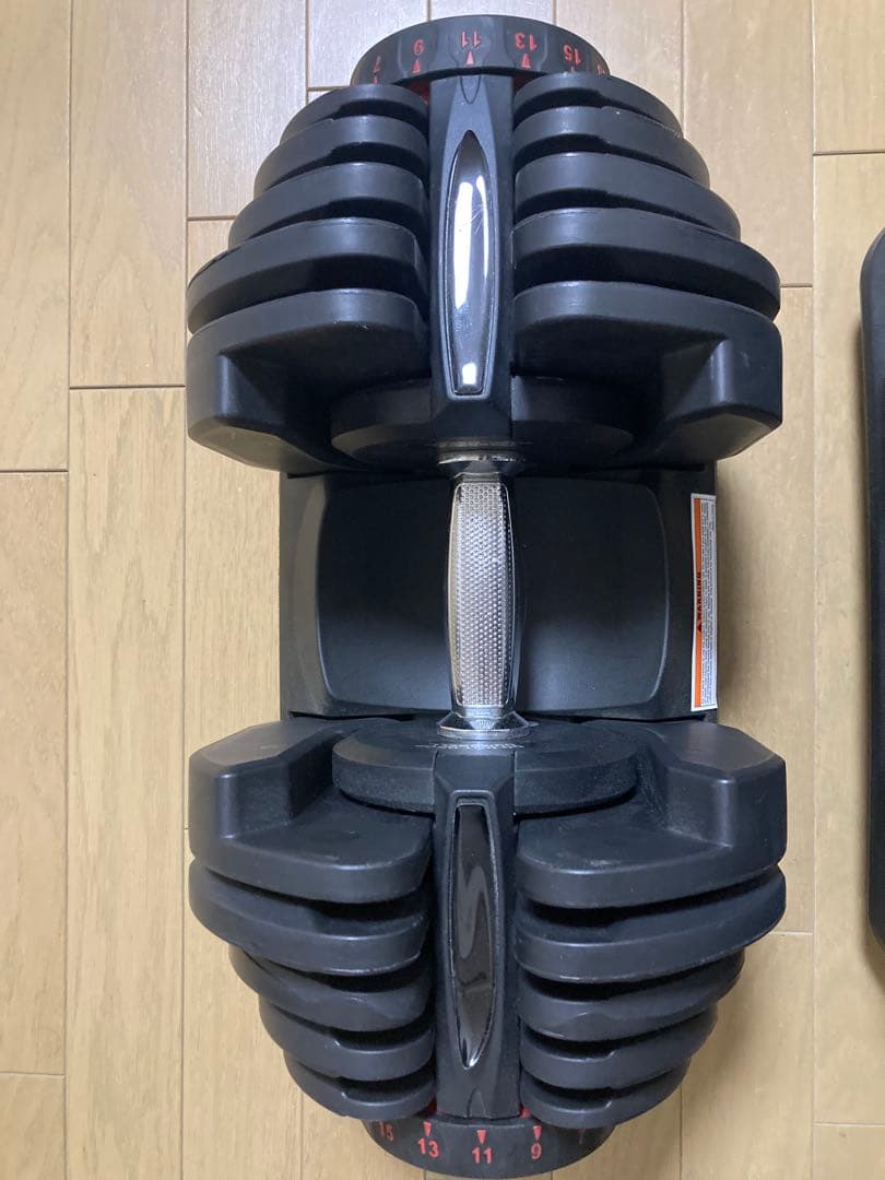 可変式ダンベル最大40kg (片方のみ)