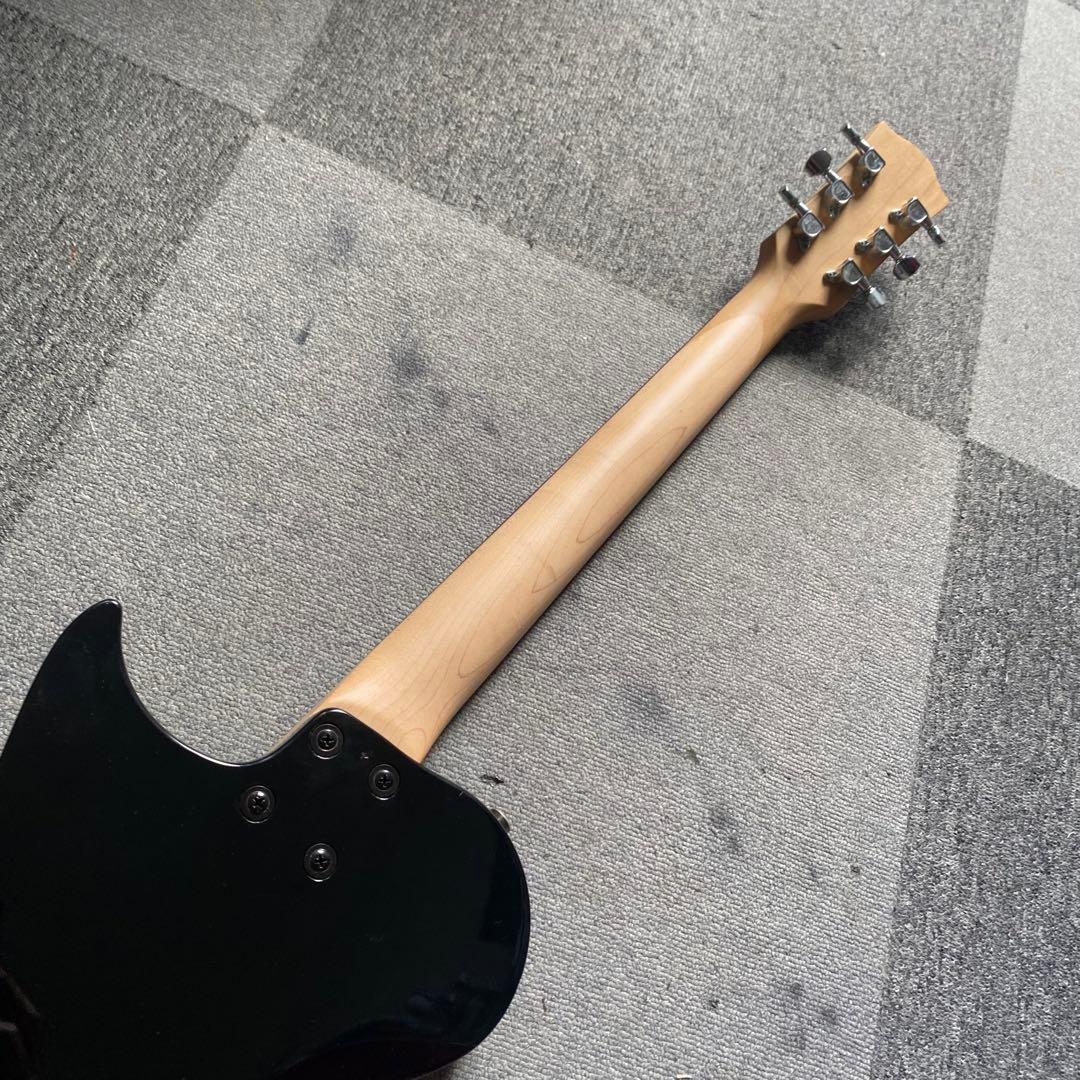 バーニー FERNANDESファイヤーパターンレスポール ヘルキャットロカビリー