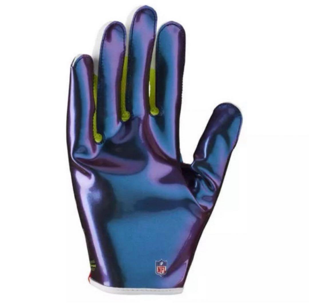 送料無料 新品 NIKE アメリカンフットボール グローブ アダルトL (US)