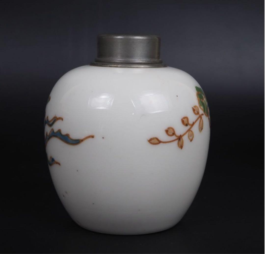 送料無料天皇御即位御大典記念大正1911年or昭和1926年錫口茶心壺茶壺茶入