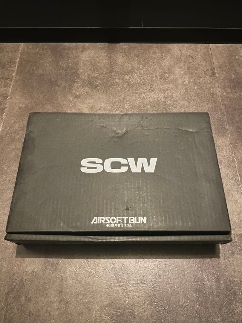 【美品】ウエスタンアームズWA SCWハードボーラーロングスライド ガスガン本体