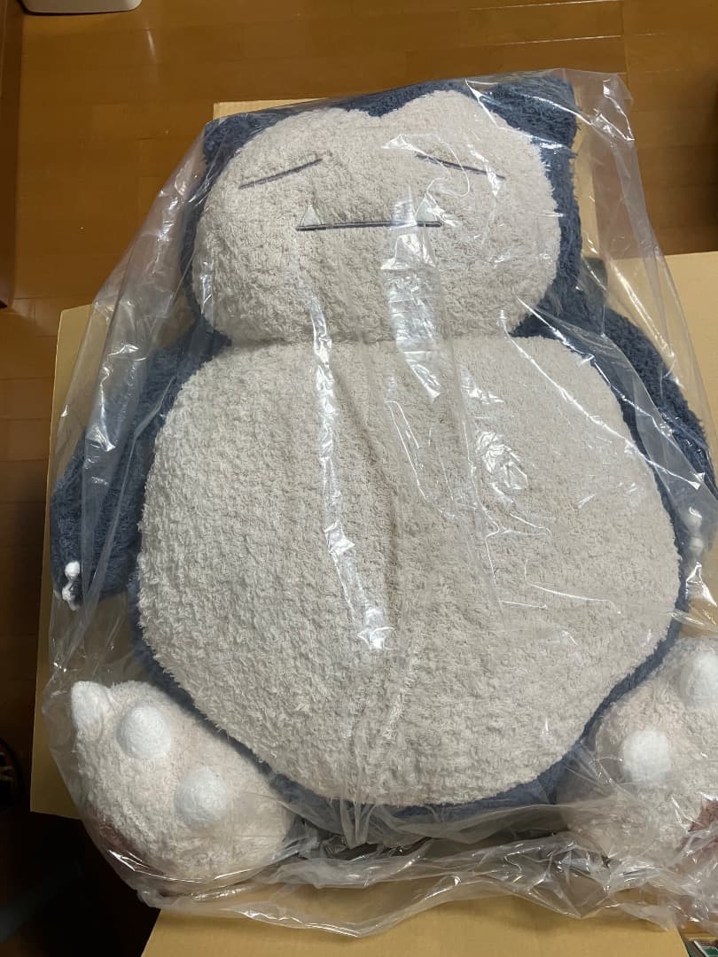 正規品　ジェラートピケ カビゴン　クッション　ぬいぐるみ