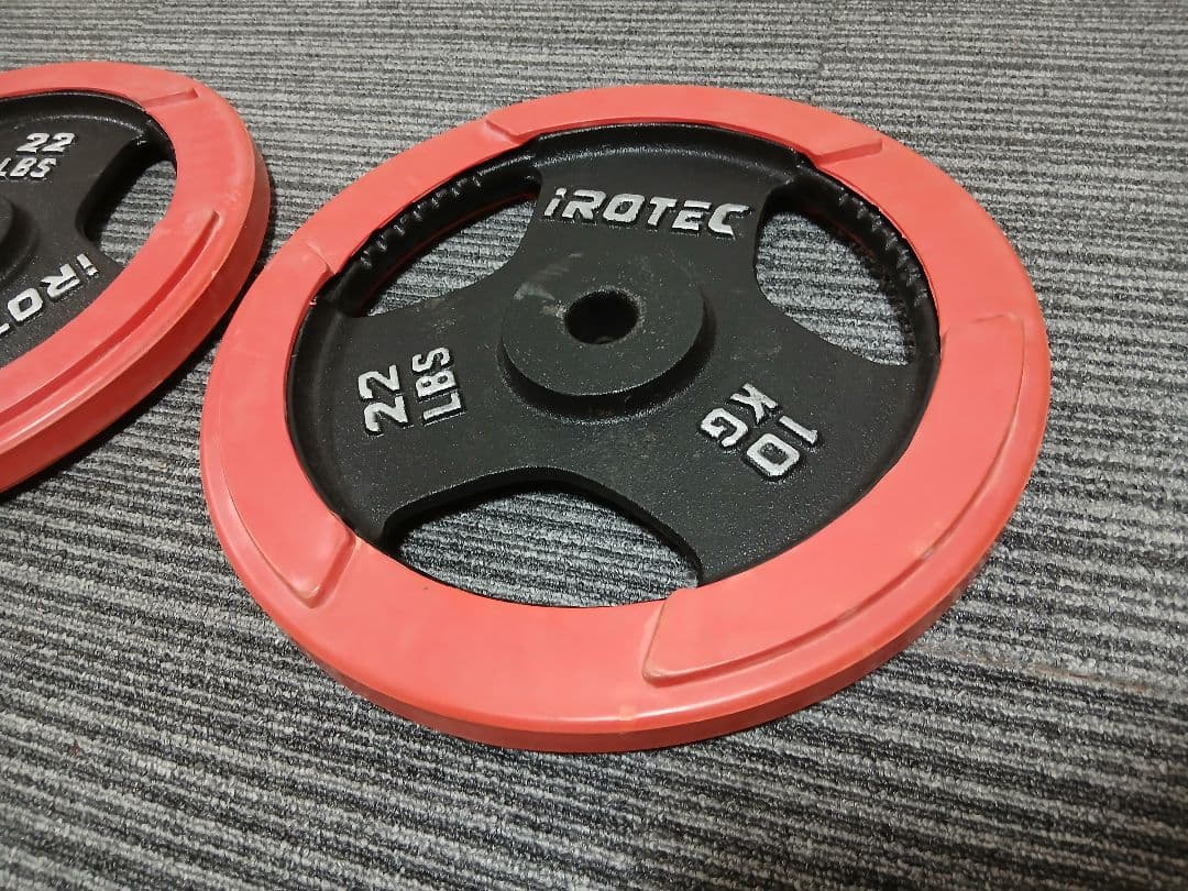 IROTEC アイロテック プレート10kg x 2枚 計20kg