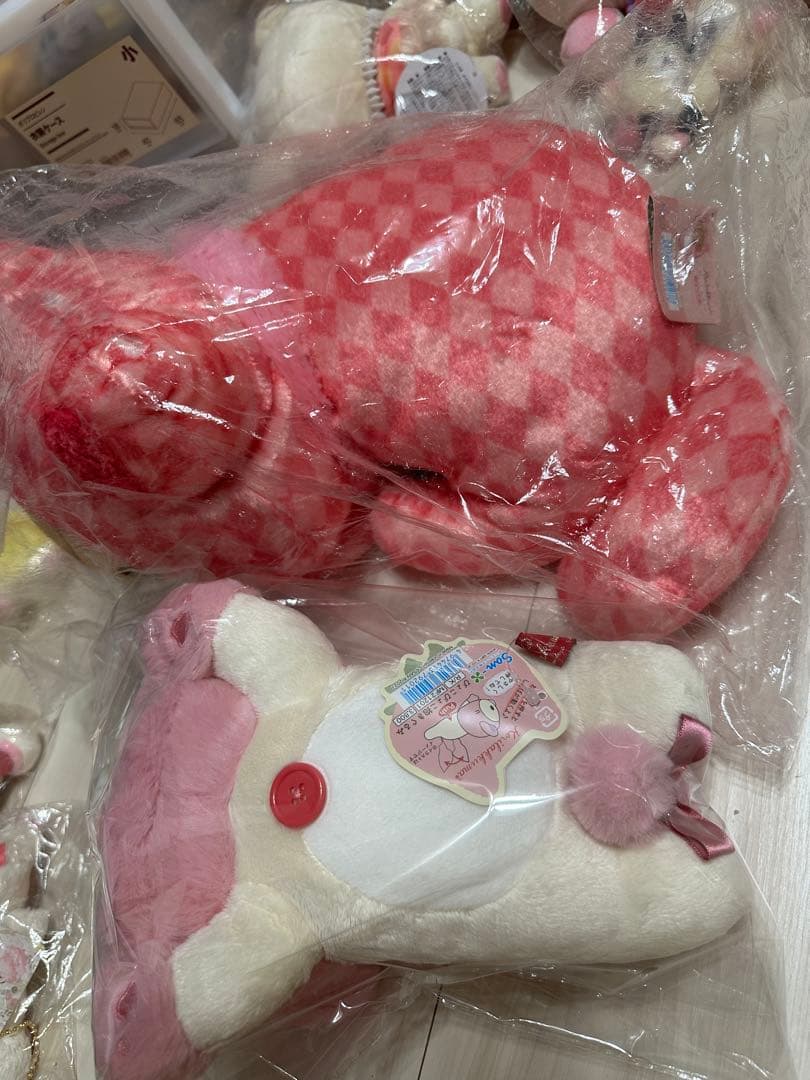 コリラックマ　ストロベリーキャット　リラックマ　チシャ猫　ぬいぐるみ