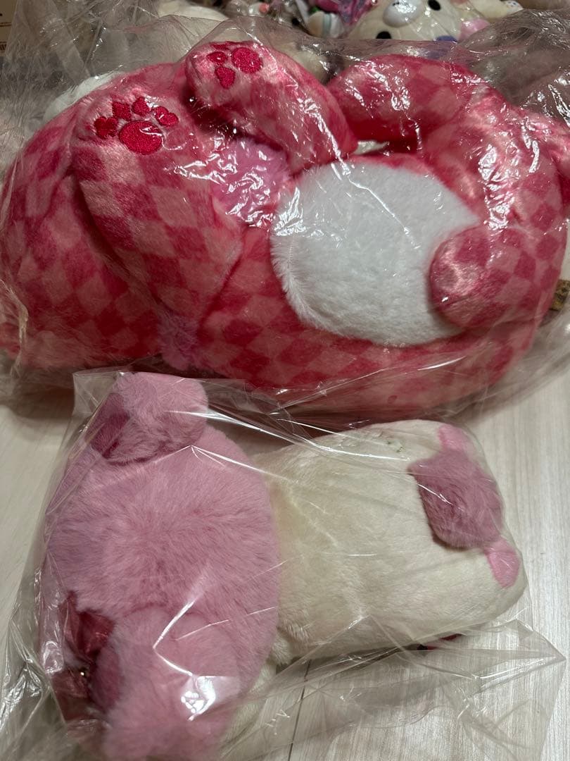 コリラックマ　ストロベリーキャット　リラックマ　チシャ猫　ぬいぐるみ