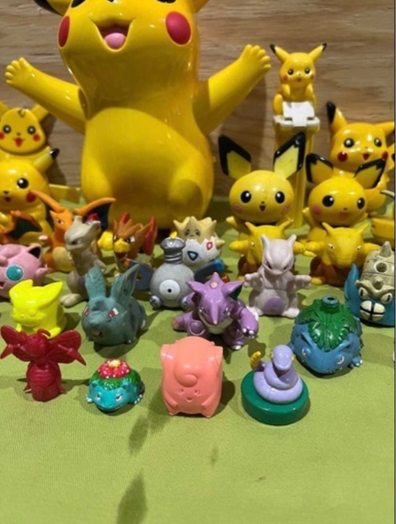 レトロ　ポケットモンスター　指人形　おもちゃ　　当時物　ソフビ　まとめ売り