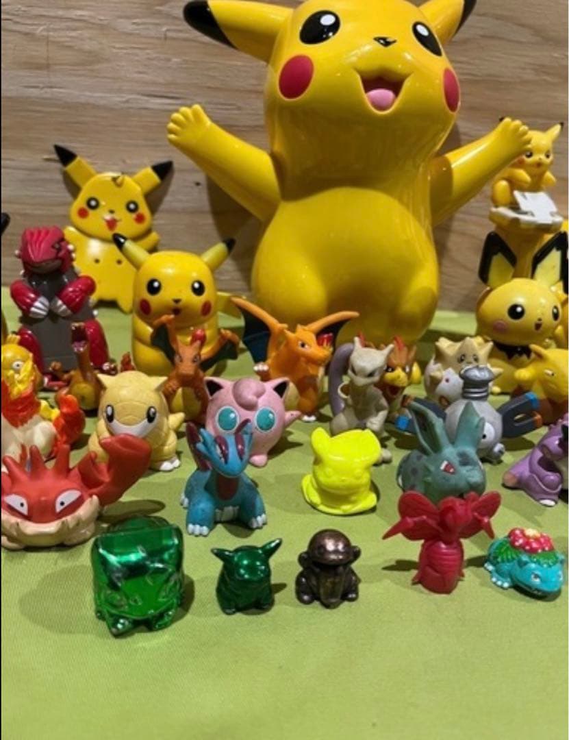 レトロ　ポケットモンスター　指人形　おもちゃ　　当時物　ソフビ　まとめ売り