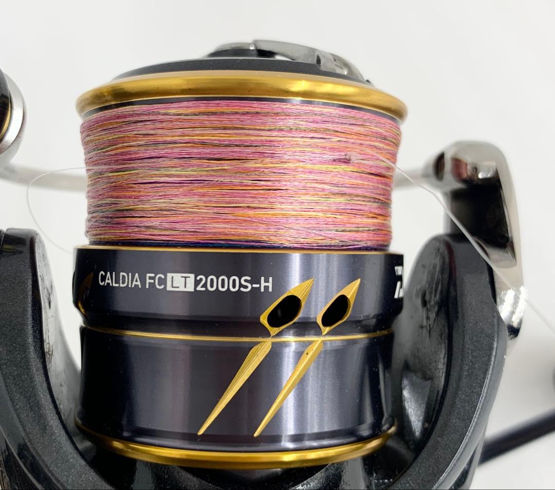 【M112】 ダイワ CALDIA FC LT 2000S-H スピニングリール