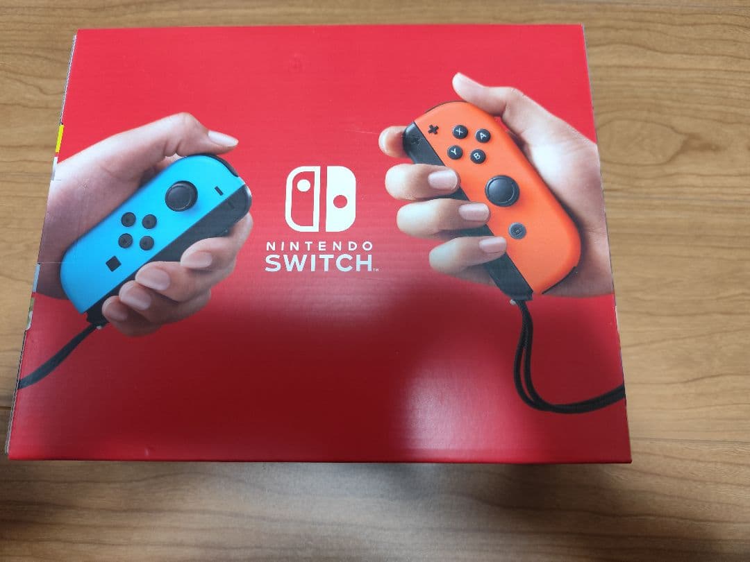 新品Nintendo Switch 青/オレンジ 本体