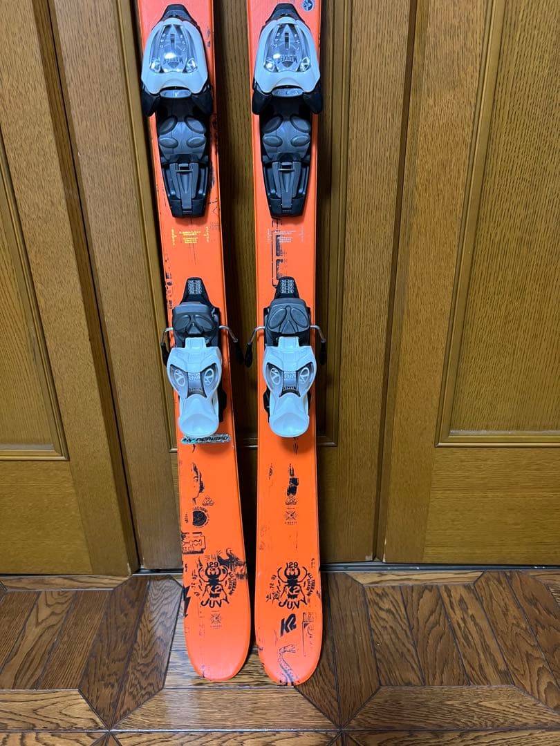 K2 JUVY 129cm ツイン 子供用 フリーライドスキー
