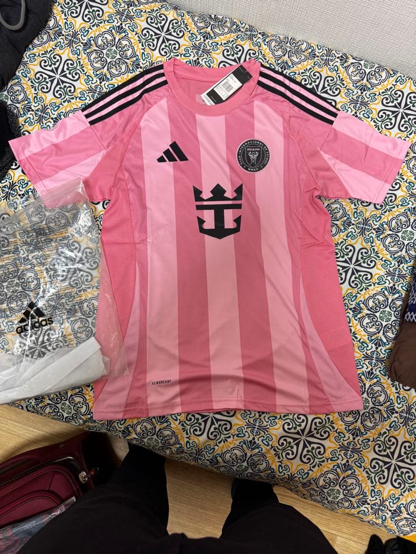インター・マイアミCF adidas ピンク サッカージャージ