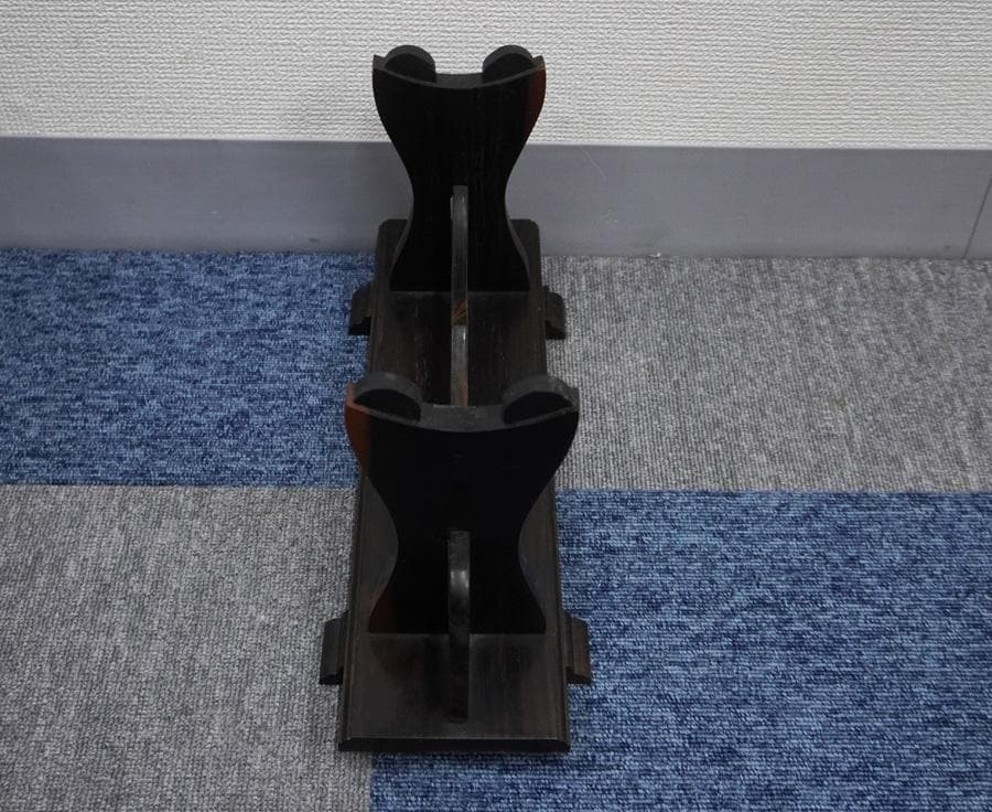 黒柿 火縄銃掛け