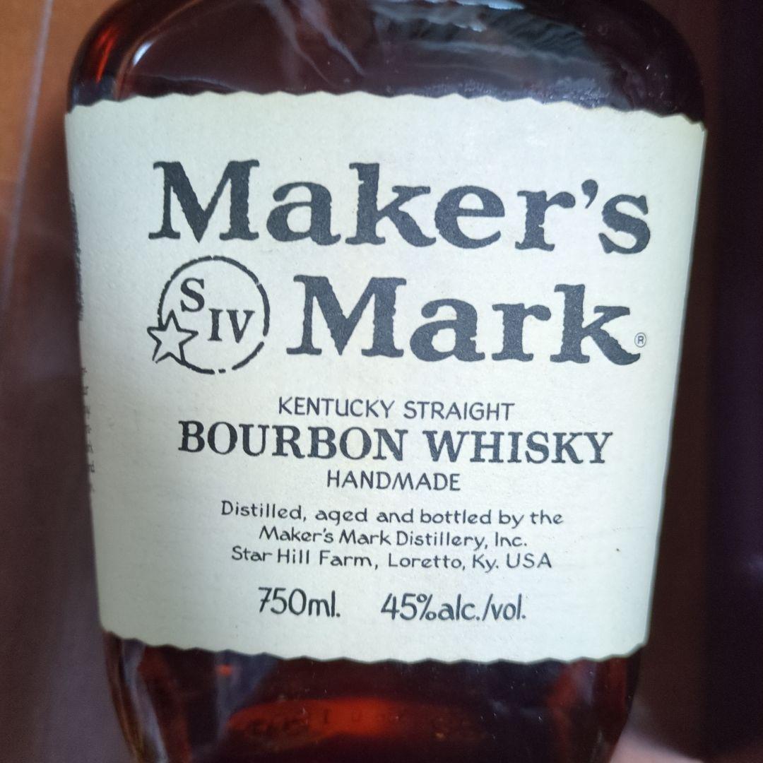 【古酒】Maker's Markオールドボトル明治屋取り扱い品 750ml