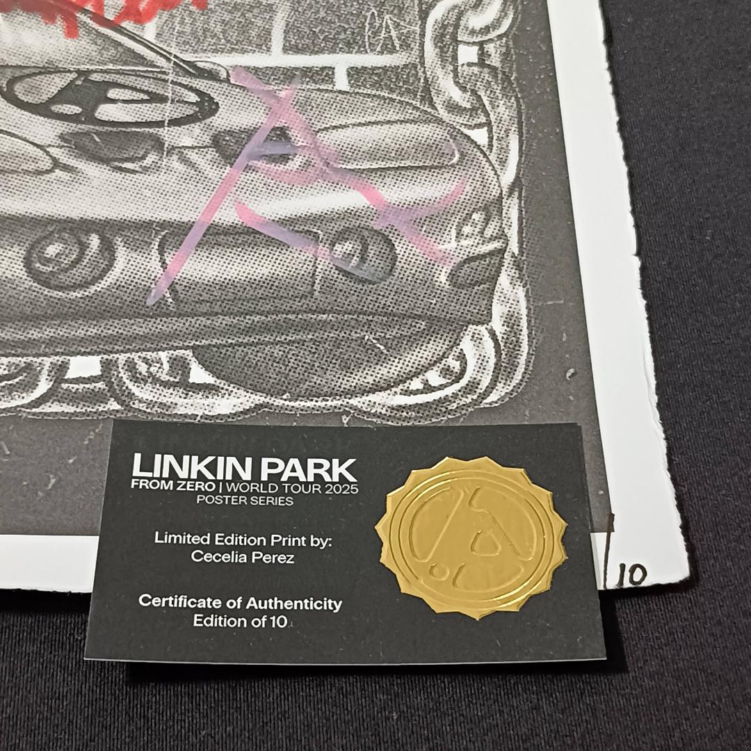 LINKIN PARK サイン入りポスター 世界限定10枚 リンキンパーク