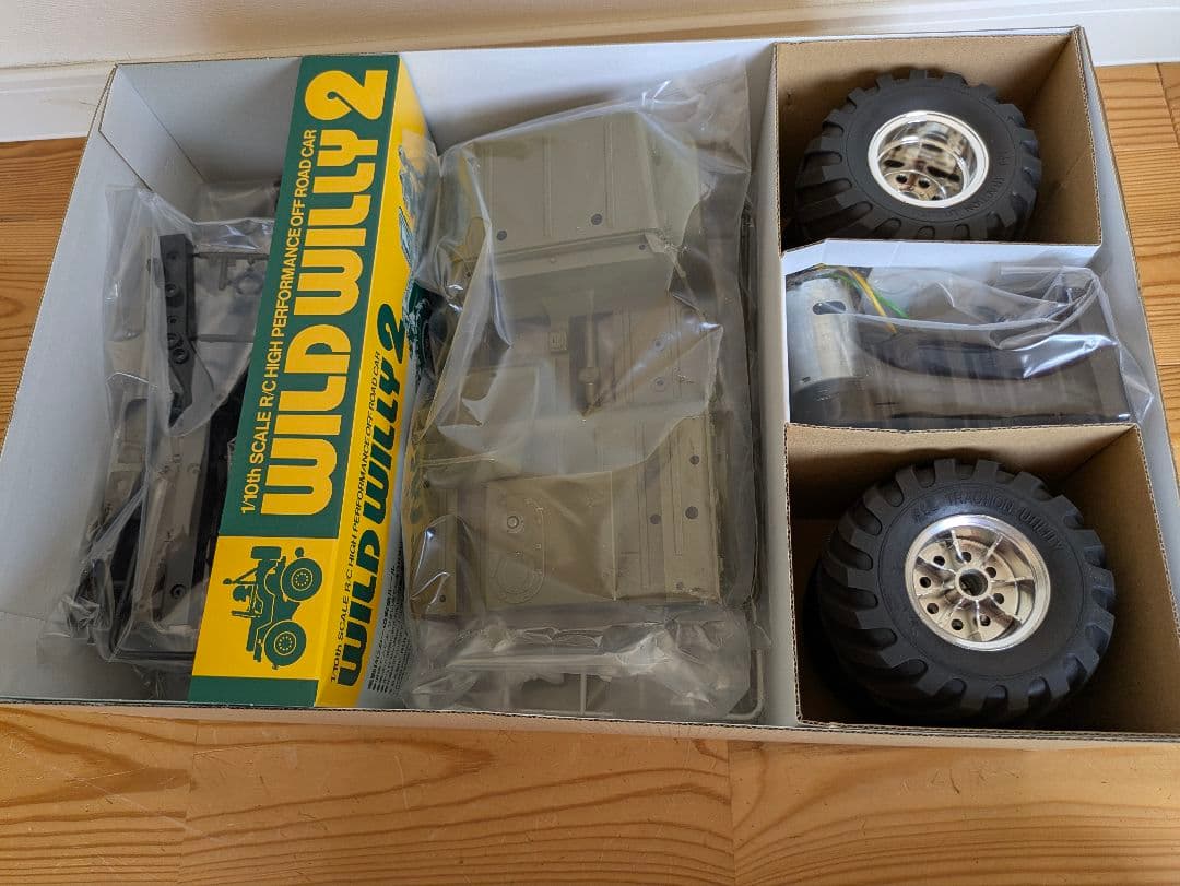 【新品未組立品】タミヤ ラジコン 1/10RC ワイルドウイリー 2