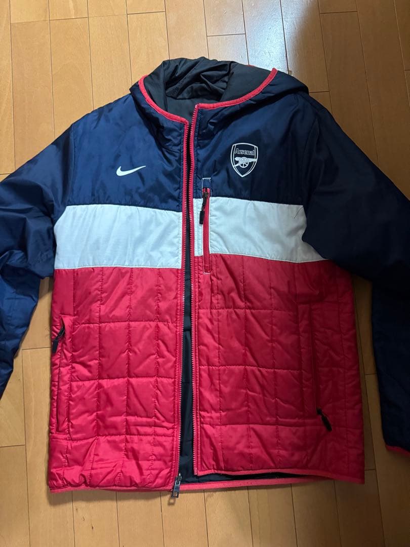 希少　NIKE ナイキ　アーセナル　2way リバーシブル　ダウンジャケット　L