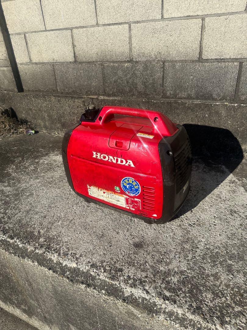 （動作確認済み）中古ホンダインバーター発電機 EU18i エンジンOK！