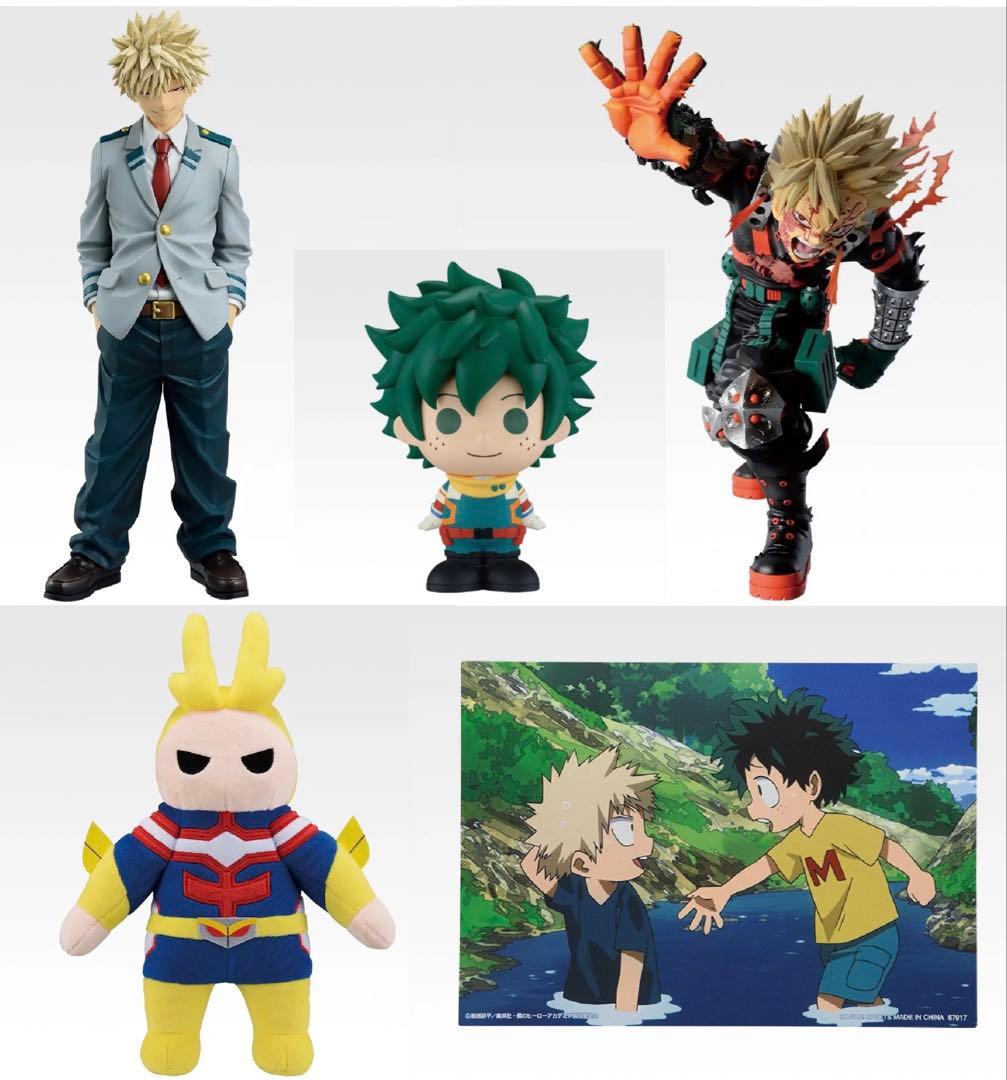 一番くじ　僕のヒーローアカデミア　B，D賞　爆豪勝己　フィギュアその他5点セット