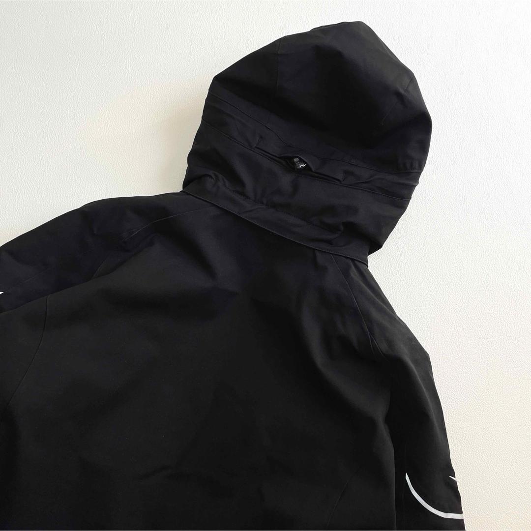 6687【美品】フェニックス　スキージャケット　チケットホルダー付　ブラック