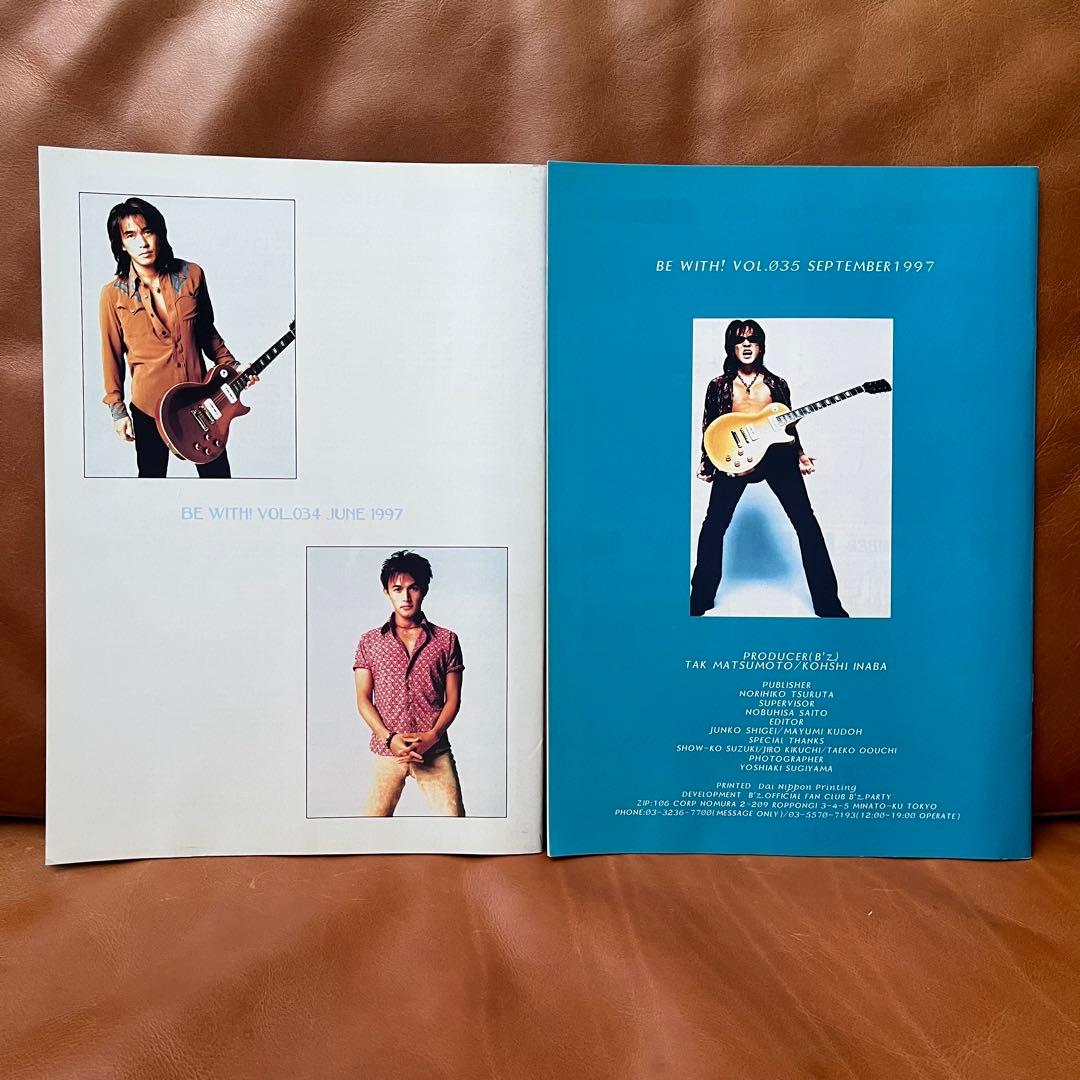 B'z Be+wiZ vol.030〜045【16冊】be with! 会報誌