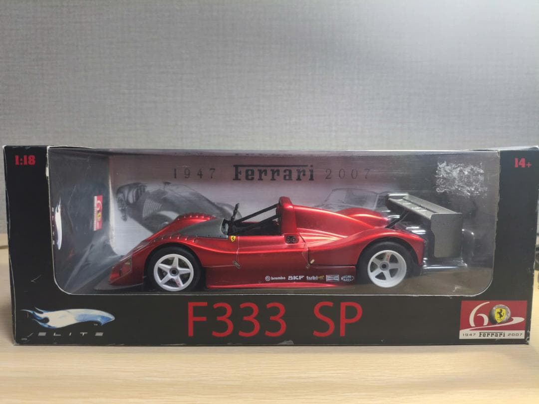 【未使用】Ferrari F333 SP 1/18 フェラーリ 限定品