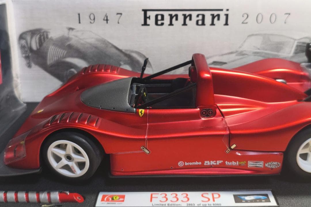 【未使用】Ferrari F333 SP 1/18 フェラーリ 限定品