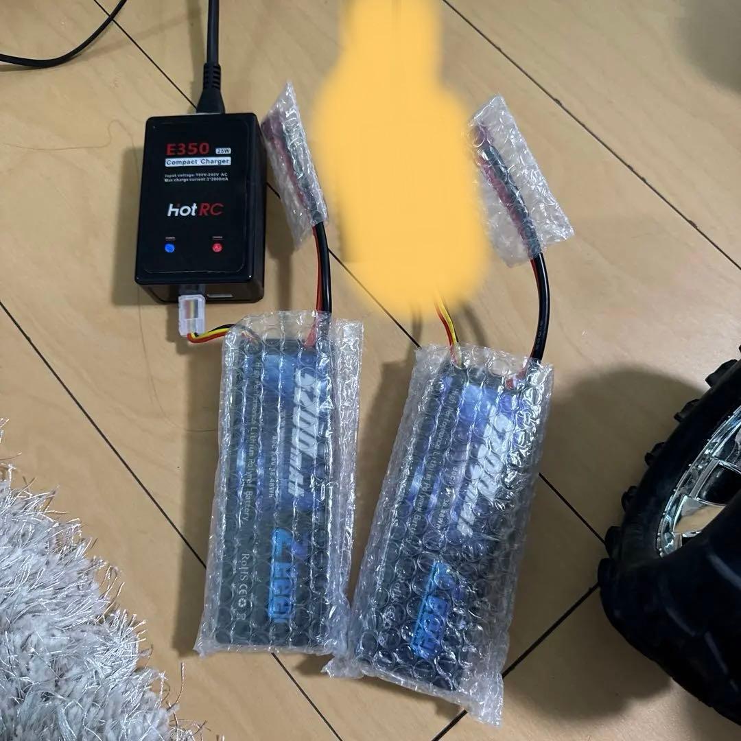 SSDRACING リモコンカー、ブルー 1/8