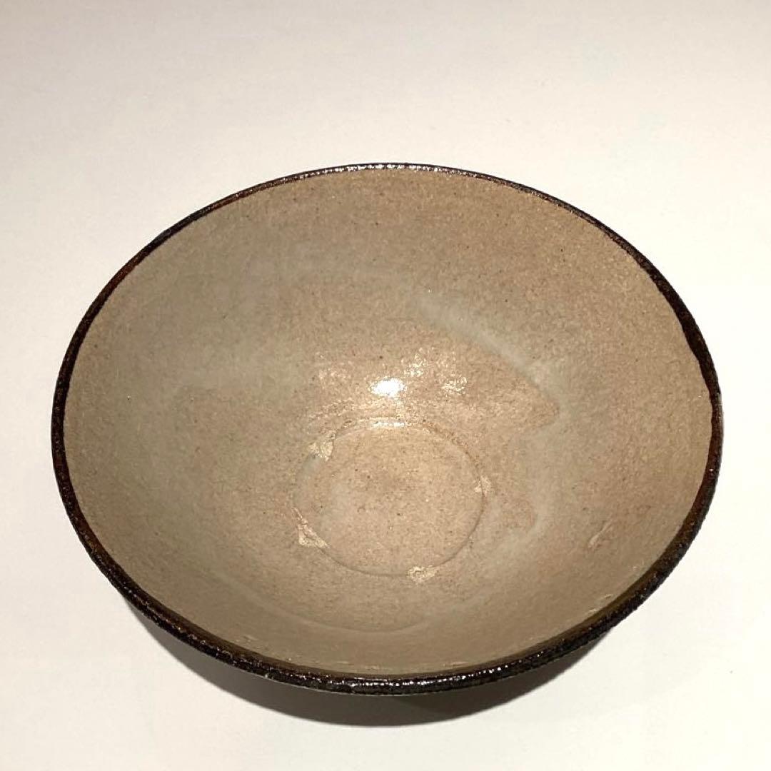 中里重利作　唐津　皮鯨茶碗